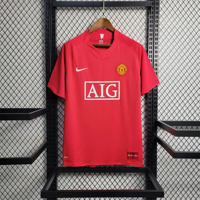 MANCHESTER UNITED 2007/08 HOME SHIRT