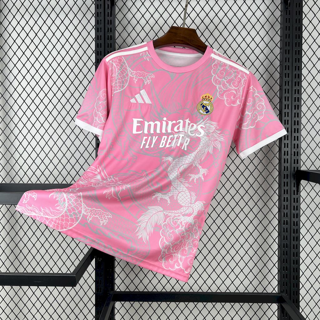 2025/26 REAL MADRID PINK DRAGON EDITION